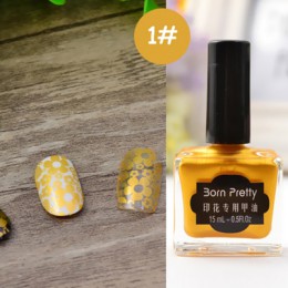 Urodzony doświadczenie Nail Art tłoczenia polski Pearl słodki styl polski drukowanie do tłoczenia paznokci znikają lakier tłocze