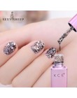Moda jasne, błyszczące żel lakier do paznokci 6 ml paznokcie żelowe błyszczący brokat cekiny żel UV lakier Rainbow Laser Soak Of