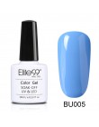 Elite99 10 ml niebieski kolor serii lakier do paznokci długotrwały lakier do paznokci utwardzany światłem UV lampa LED wspaniały