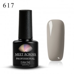 Poznaj ACROSS 7 ml czystego kolorów lakier do paznokci Semi Permanant UV trwałe przez żel do malowania paznokci lakier do paznok