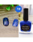 Urodzony doświadczenie Nail Art tłoczenia polski Pearl słodki styl polski drukowanie do tłoczenia paznokci znikają lakier tłocze