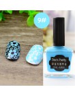 Urodzony doświadczenie Nail Art tłoczenia polski Pearl słodki styl polski drukowanie do tłoczenia paznokci znikają lakier tłocze