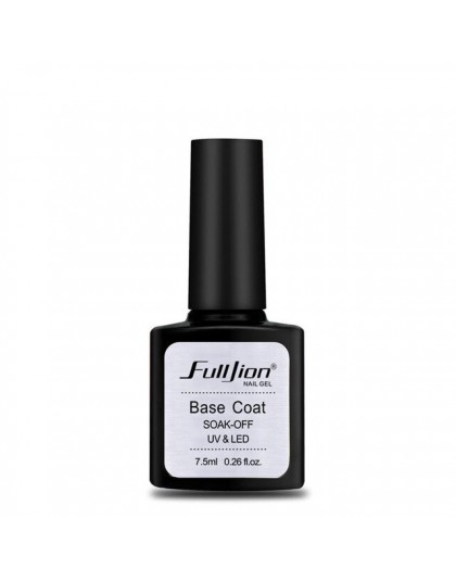 Fulljion 7.5 ML kolor żel do paznokci polski Top baza płaszcz długi trwały Shimmer Soak Off żel do malowania paznokci lakier do 