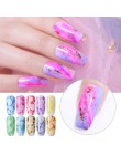 NICOLE pamiętnik 15 ml kolorowe akwarela atrament do paznokci kwiat lakier do paznokci DIY Nail Art fioletowy zielony Manicure d