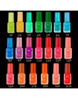 Hot moda kobiety dzieci w wieku 7 ml lakier do paznokci nietoksyczny 20 kolory fluorescencyjne Neon Luminous Gel Nail polski do 