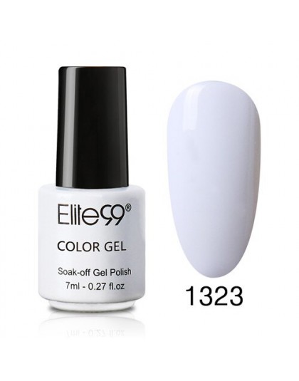 Elite99 7 ML żel do malowania paznokci czarny biały UV żelowy lakier do paznokci LED długotrwały lakier typu soak off lakier do 