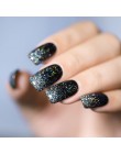 Urodzony dość połysk czarny czysty kolor paznokci lakier do paznokci 6 ml podstawowe czarna podstawa lakier do paznokci DIY Nail