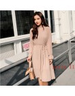 Dwie warstwy kwiatowy szyfonowa sukienka elastyczny pas kobiet wiosna linia Lace Up Flare rękaw czeski sukienka Femme Vestidos 2