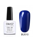 Elite99 10 ml niebieski kolor serii lakier do paznokci długotrwały lakier do paznokci utwardzany światłem UV lampa LED wspaniały