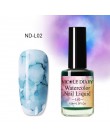 NICOLE pamiętnik 15 ml kolorowe akwarela atrament do paznokci kwiat lakier do paznokci DIY Nail Art fioletowy zielony Manicure d