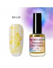 NICOLE pamiętnik 15 ml kolorowe akwarela atrament do paznokci kwiat lakier do paznokci DIY Nail Art fioletowy zielony Manicure d