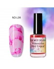 NICOLE pamiętnik 15 ml kolorowe akwarela atrament do paznokci kwiat lakier do paznokci DIY Nail Art fioletowy zielony Manicure d