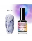 NICOLE pamiętnik 15 ml kolorowe akwarela atrament do paznokci kwiat lakier do paznokci DIY Nail Art fioletowy zielony Manicure d