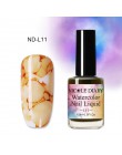 NICOLE pamiętnik 15 ml kolorowe akwarela atrament do paznokci kwiat lakier do paznokci DIY Nail Art fioletowy zielony Manicure d