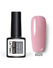 LEMOOC 8 ml Nude żel do paznokci polski różowy szary serii 50 czyste kolory LED UV lakier do paznokci długotrwały lakier do pazn