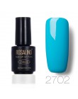 ROSALIND 7 ML lakier do paznokci wspaniały kolor żel do paznokci polski Vernis Semi Permanent warstwa wierzchnia żel bazowy laki