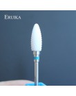ERUIKA 13 typ paznokcie ceramiczne wiertła maszyna do Manicure akcesoria obrotowe elektryczne pilniki do paznokci Manicure nóż d