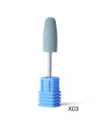 1 sztuk zdecydować się 16 typ z gumy silikonowej ceramiczne frezowanie zadziorów Nail Art Cutter bufor polerowanie pliki maszyna