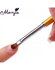 Monja 3 sztuk Nail Art metalowy uchwyt akrylowy żel UV Builder Builder płatek kwiat malarstwo rysunek szczotka do Manicure narzę