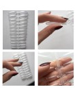 120 sztuk Quick budynku formy paznokci porady podwójny formy Finger Extension lakier do paznokci UV Builder Poly Gel narzędzie