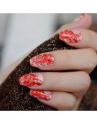 Zestaw sztucznych paznokci w modnym naturalnym kolorze z efektem ombre profesjonalne artykuły kosmetyczne