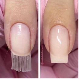 1 Pack Professional z włókna szklanego przedłużenie paznokci z włókna szklanego do paznokci jedwabne przedłużenie na paznokcie a