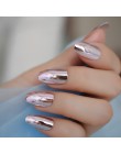 Zestaw sztucznych paznokci w modnym naturalnym kolorze z efektem ombre profesjonalne artykuły kosmetyczne
