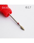 ERUIKA 8 typ diamentowe wiertła do paznokci obrotowy rzep Bit narzędzia do pedicure elektryczny maszyna do manicure wiertła akce