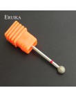 ERUIKA 1 PC diamentowe wiertła do paznokci piłka zadziorów plik elektryczny obcinacz do paznokci Manicure wiertła do paznokci Na