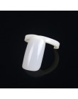 LCJ 50 sztuk lakier do paznokci żel UV kolor wyskakuje wyświetlacz naturalnych paznokci sztuki tipsów w kształcie pierścienia, w