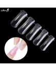 Monja 100 sztuk Nail Art szybki montaż Poly Gel formy formy Finger Extension UV Builder wskazówek klip DIY narzędzia do Manicure