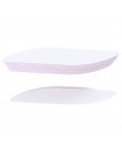 5 sztuk biały pilniki do paznokci księżyc styl formie Manicure bufor szlifierski blok 100/180 lakier żelowy UV Nail Art zmywalny