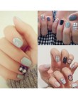 Monja 3 sztuk 5/7/11mm Nail Art metalowy uchwyt francuski paski linie kwiat malarstwo rysunek liniowej pędzelek do zdobień narzę