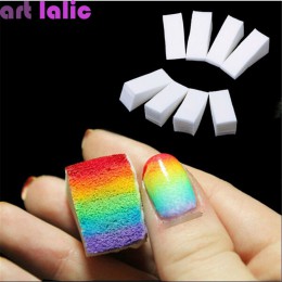 8 sztuk nowa kobieta Salon paznokci gąbki do akrylowe makijaż Manicure Nail Art akcesoria gradientu porady DIY