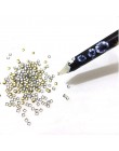1 sztuk paznokci narzędzia artystyczne dżetów klejnotów zbieranie kryształ wosk ołówek długopis do paznokci dekoracji rozsianych