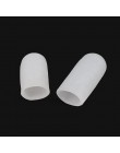 2 sztuk/zestaw palec ochraniacz palców u stóp żel silikonowy pokrywa Cap ulgę w bólu zapobieganie pęcherze odciski narzędzia do 