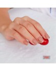 2019 moda piękne cukierki kolor do paznokci wykończone paznokcie sztuczne krótki akapit 24 sztuk 65 części opcjonalne