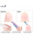 Monja Nail Art 2 sposoby kameleon poszycia ze stali nierdzewnej brud kurz usunąć czyszczenie zakrzywione odpychacz do skórek Man