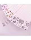 YWK sztuczne paznokcie wskazówek żel do malowania paznokci polski lakier karta kolorów paleta Nail Art praktyka pokładzie narzęd